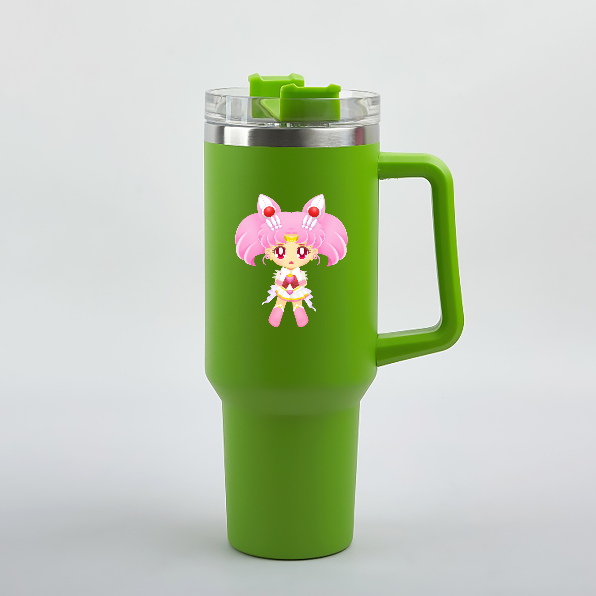 （画像用） 美少女戦士セーラームーン ちびうさ Sailor Moon Chibiusa Tsukino Usagi Small Lady Serenity 1200mL車用タンブラー（カラープリント）